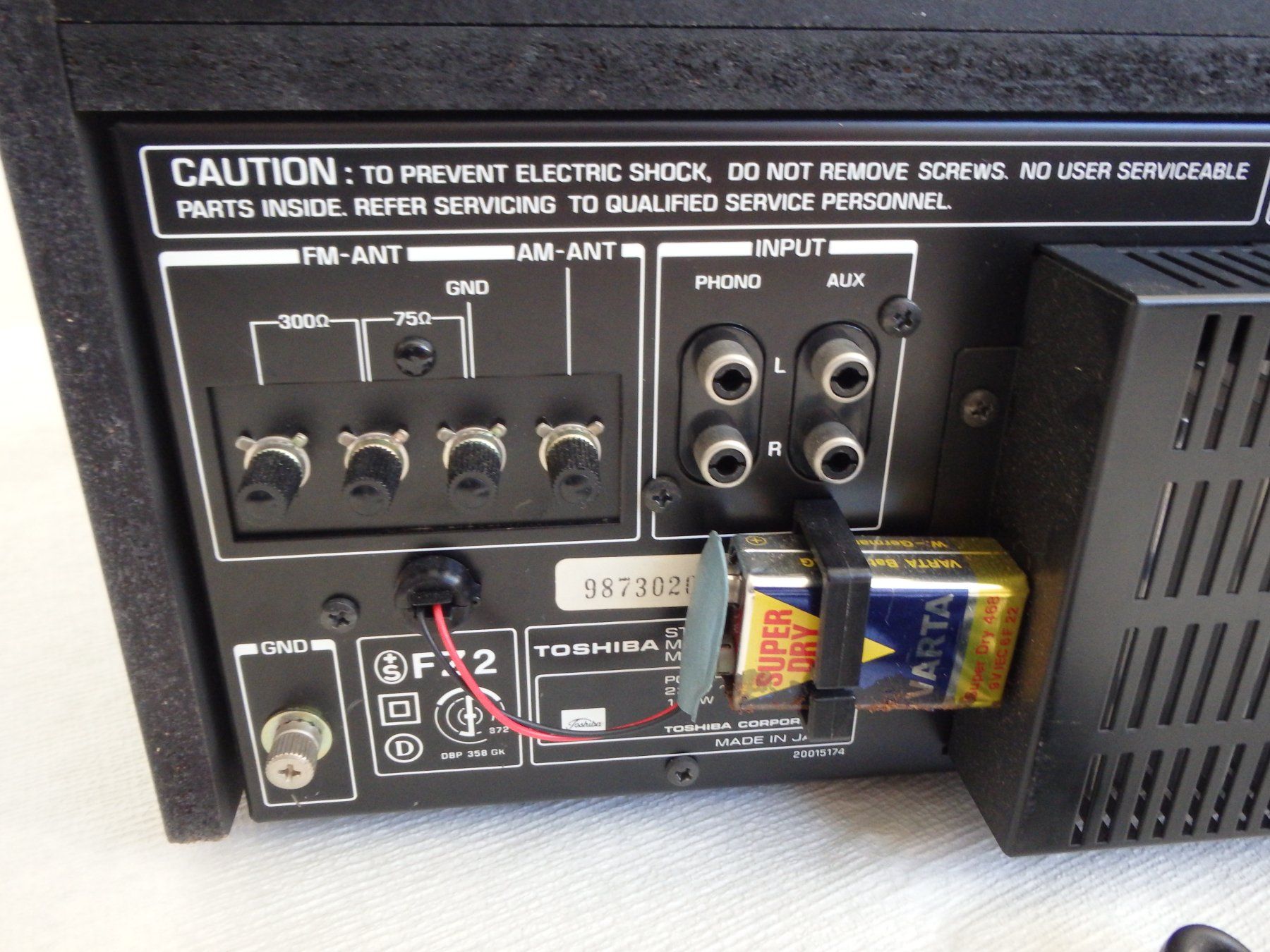 Ricevitori: TOSHIBA Receiver mit Kassette SM-D30 – Difettoso da Schöfflisdorf venduto da pullux 3