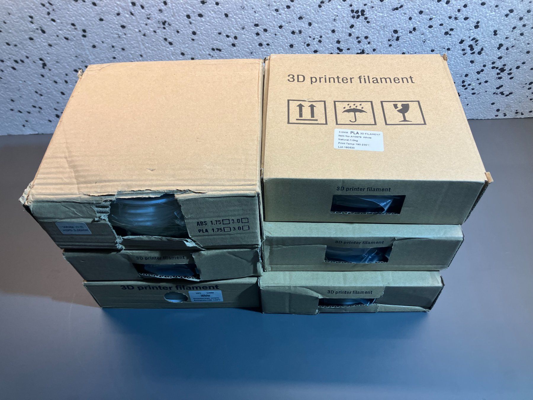 Filamento: Posten 3D Printer Filament 3mm Weiss ab 1.- – Nuovo (secondo la descrizione) da Lichtensteig venduto da Buy24International 5