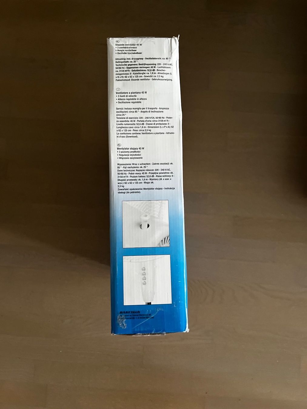 Ventilatoren: BaseTech Standventilator 45W – Brandneu & Originalverpackt – Neu und originalverpackt aus Lenzburg von impulsive-buyer 3