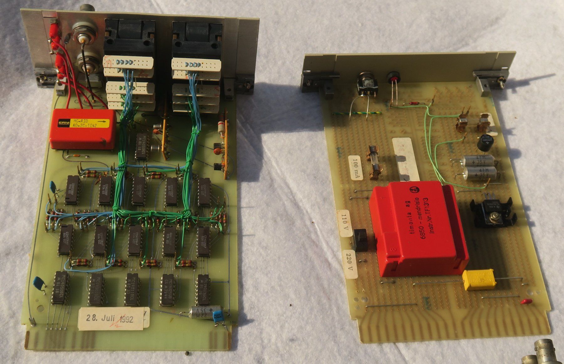 Sistema di controllo: Programmschaltgerät, programmable switching device – Usato da Zürich venduto da Stobru 1