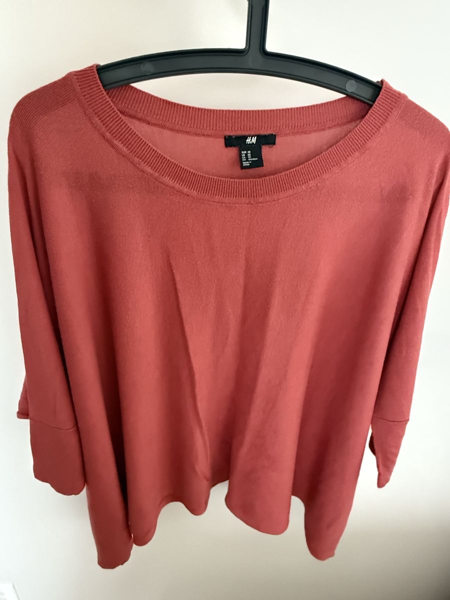 H&M Pullover & Sweatshirts: H&M Feinstrickpulli, Gr. XS, rostrot - Herbst-Must-have! – Gebraucht aus Richterswil von KAYLEIGH_77