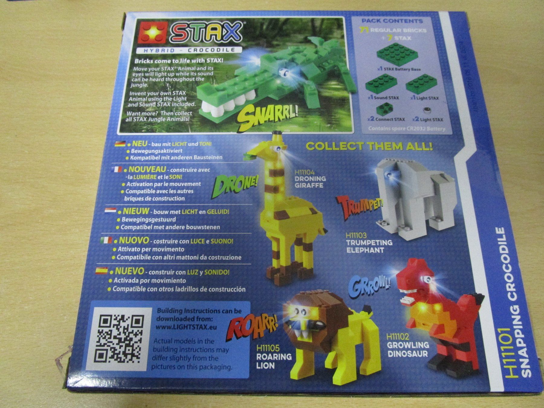 Giocattoli: Light Stax - Bausteine mit Licht -3 Tiere Sets + Extras NEU – Nuovo e nell'imballaggio originale da Goldau venduto da agestuffer 2