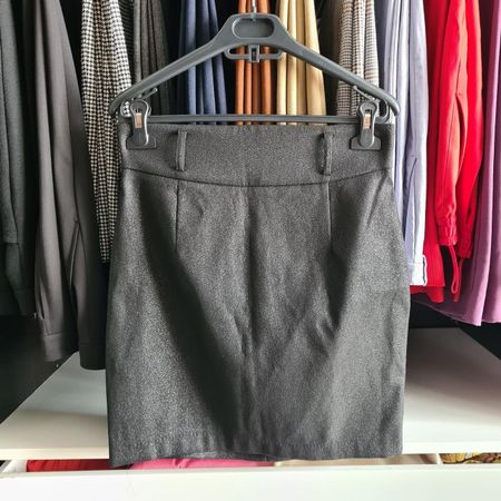 Morgan Bleistiftrock Schwarz Glitzer