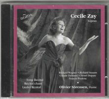 Cecile Zay – Récital Chant = Lieder Rezital - Neue