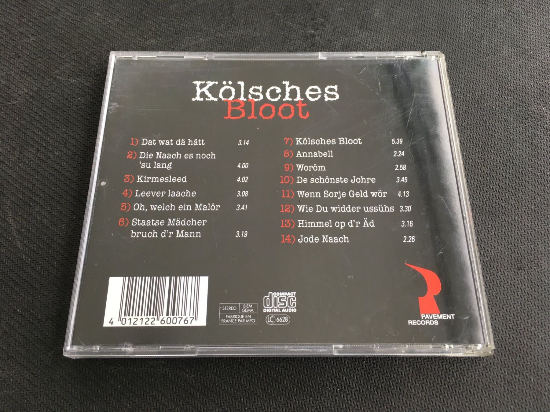 CD: De Räuber - Kölsches Bloot -CD- – Usato da St.Gallen venduto da MedienJoe 2
