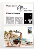 St.Thomas und Prinzeninsel_1986_Münzbrief mit Beschreibung
