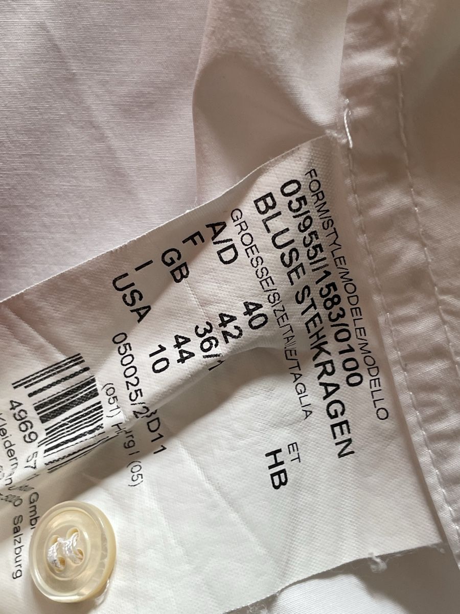 Camicette: Habsburg Bluse in weiss Gr. 40 – Usato da St. Moritz venduto da hdj_dd7v 4