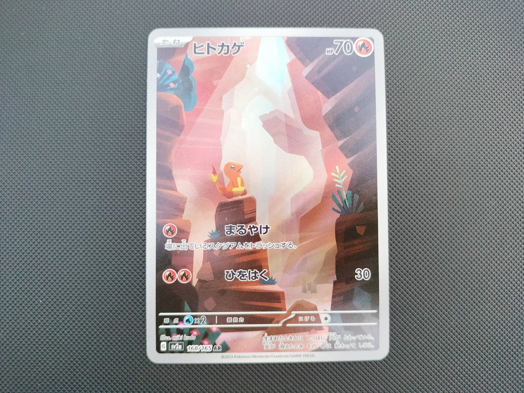 Pokémon Carte collezionabili: Pokemon Charmander (sv2a 168) 151 AR JP – Usato da Wil SG venduto da kaizzen
