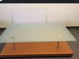 Ligne rosset Glas Couchtisch, Top Zustand, muss schnell weg!