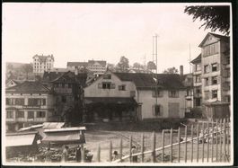 Fotografie Herisau, Stadtansicht mit Ges