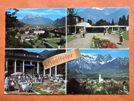 1961 Bad Ragaz mit Gonzen und Alvier - Bäder-Eingang mit F.