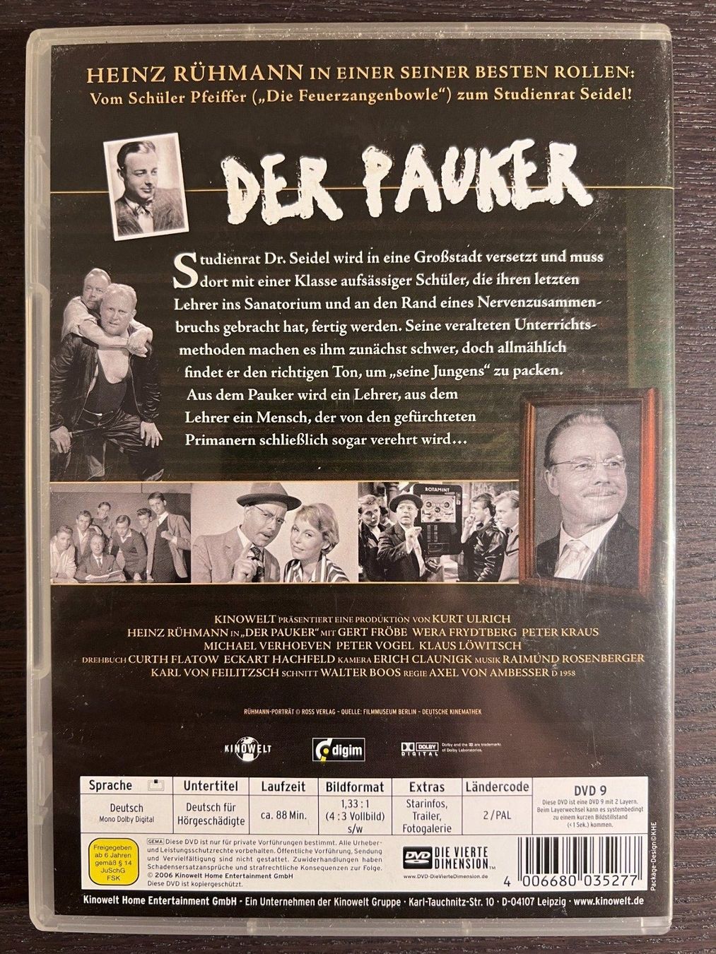 Tutti i DVDs: Der Pauker – Usato da Zürich venduto da FilmFreunde 1
