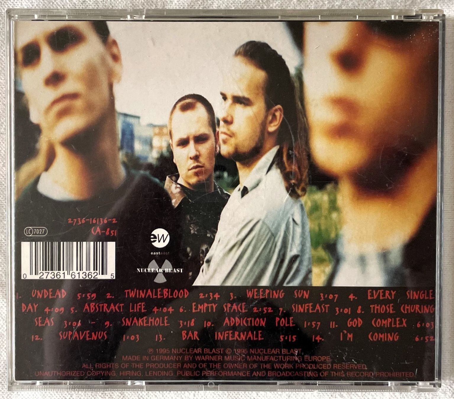 CDs: Pyogenesis – Twinaleblood - CD - 1995 - First Press – Gebraucht aus Uster von Zardodel 2
