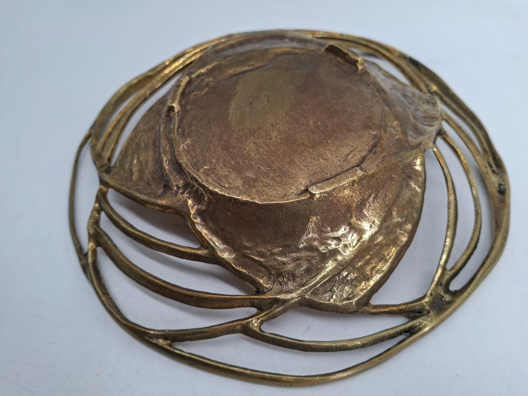 Schalen: Art Nouveau Schale Messing – Gebraucht aus Erlach von silvia3235 4