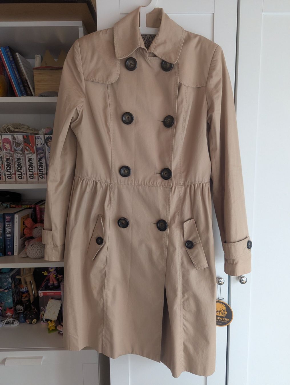 Cappotti: Klassischer Trenchcoat, beige, Gr. 40 – Usato da Zollikon venduto da Mikifare 2