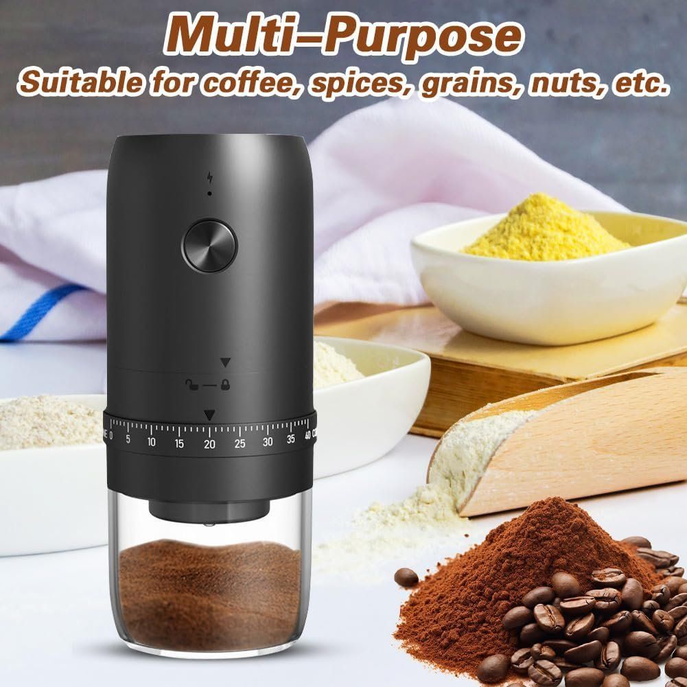 Küchengeräte: Tragbar Kaffeemühle Elektrisch Coffee Grinder – Neu und originalverpackt aus Geneve von Titi2008 9