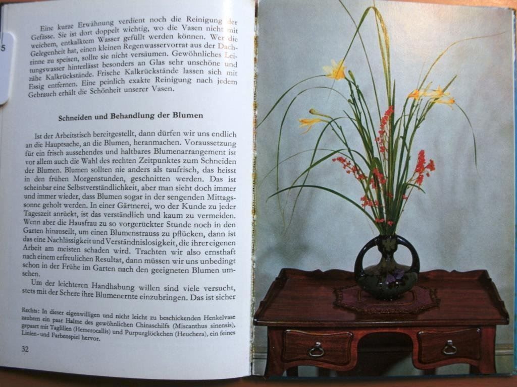 Libri: Schnittblumen und ihre Pflege - Heini Mathys – Usato da Grenchen venduto da Kogi7 5