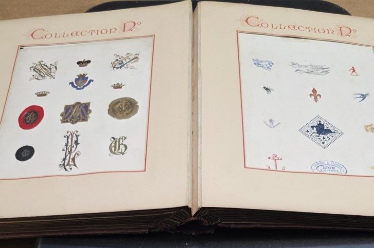 Livres: Antikes Buch Chiffres et Monogrammes Musterbuch Monogramme – D'occasion à Flums par Flumsantik 4