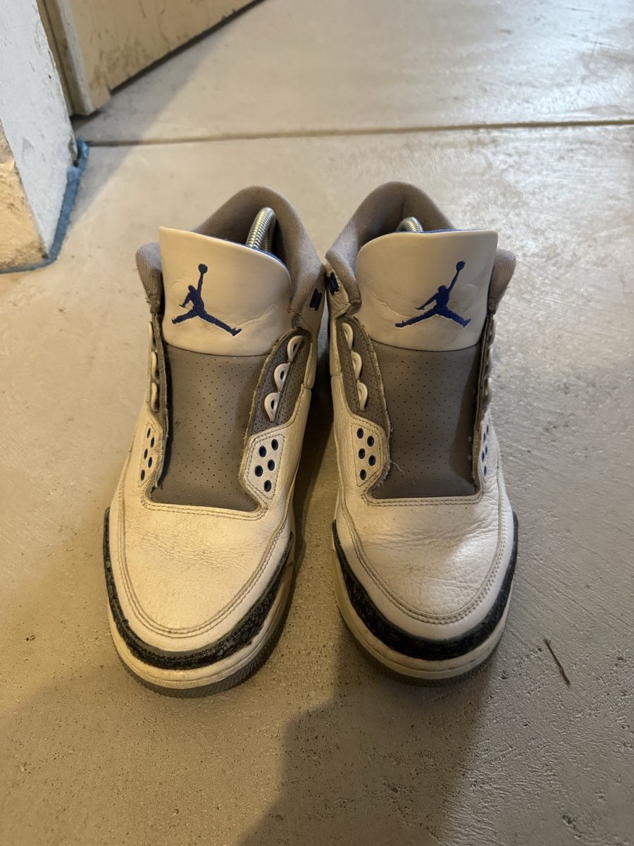 Jordan Scarpe da uomo: Jordan 3 Retro True Blue (size 9.5) – Usato da Prilly venduto da luc_rj7z 1