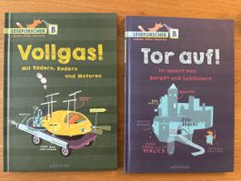 2 Leseforscher Sachbücher, neu, ungebraucht