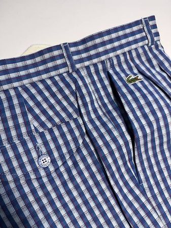 NEU Lacoste Hose, Herren, Grösse 48, blau/weiss/rot