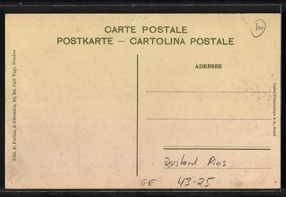 Cartoline postali: Genéve, Concours International de Musiq – Usato da Berlin venduto da bartko-reher 1