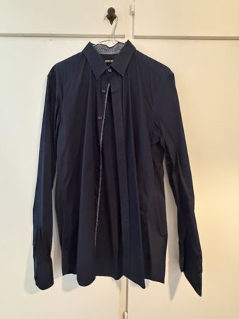 Camicia Antony Morato uomo blu taglia L slim fit cotone