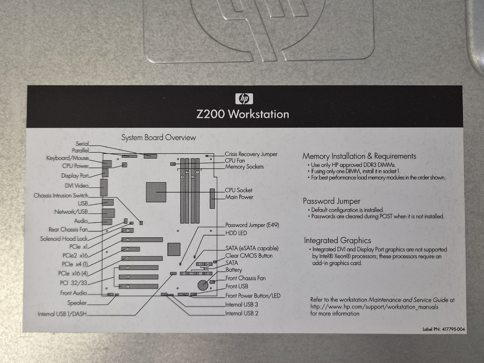 Hewlett Packard PC: HP Z200 Workstation, Intel i5, Nvidia Quadro 2000 – Usato da SCHAFFHAUSEN venduto da Atami99 3