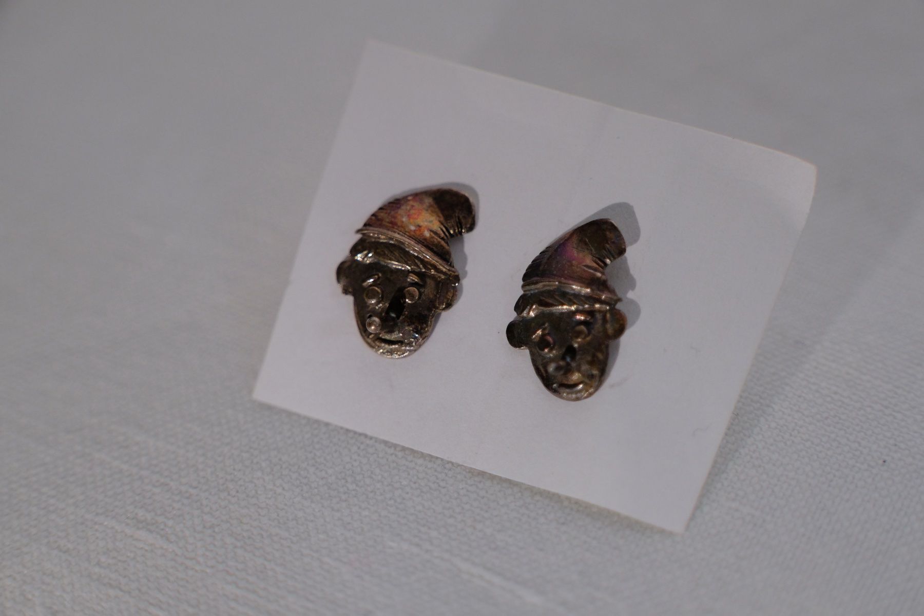 Orecchini pendenti & Orecchini a lobo: Silber 925 Ohrstecker/Anstecker - Sterling Pinocchio – Nuovo e nell'imballaggio originale da Fribourg venduto da Silver_Wat 1