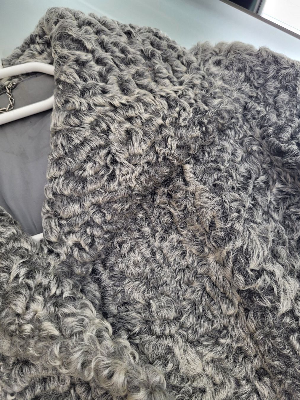 Jacken: Persianer-Jacke grau - Afghan Karakul, Grösse 36 – Gebraucht aus Berg von Yogi67 3