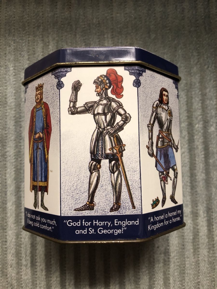 Barattoli: Alte Blechdose The Shakespeare Histories – Usato da Zürich venduto da sab_d82w 1