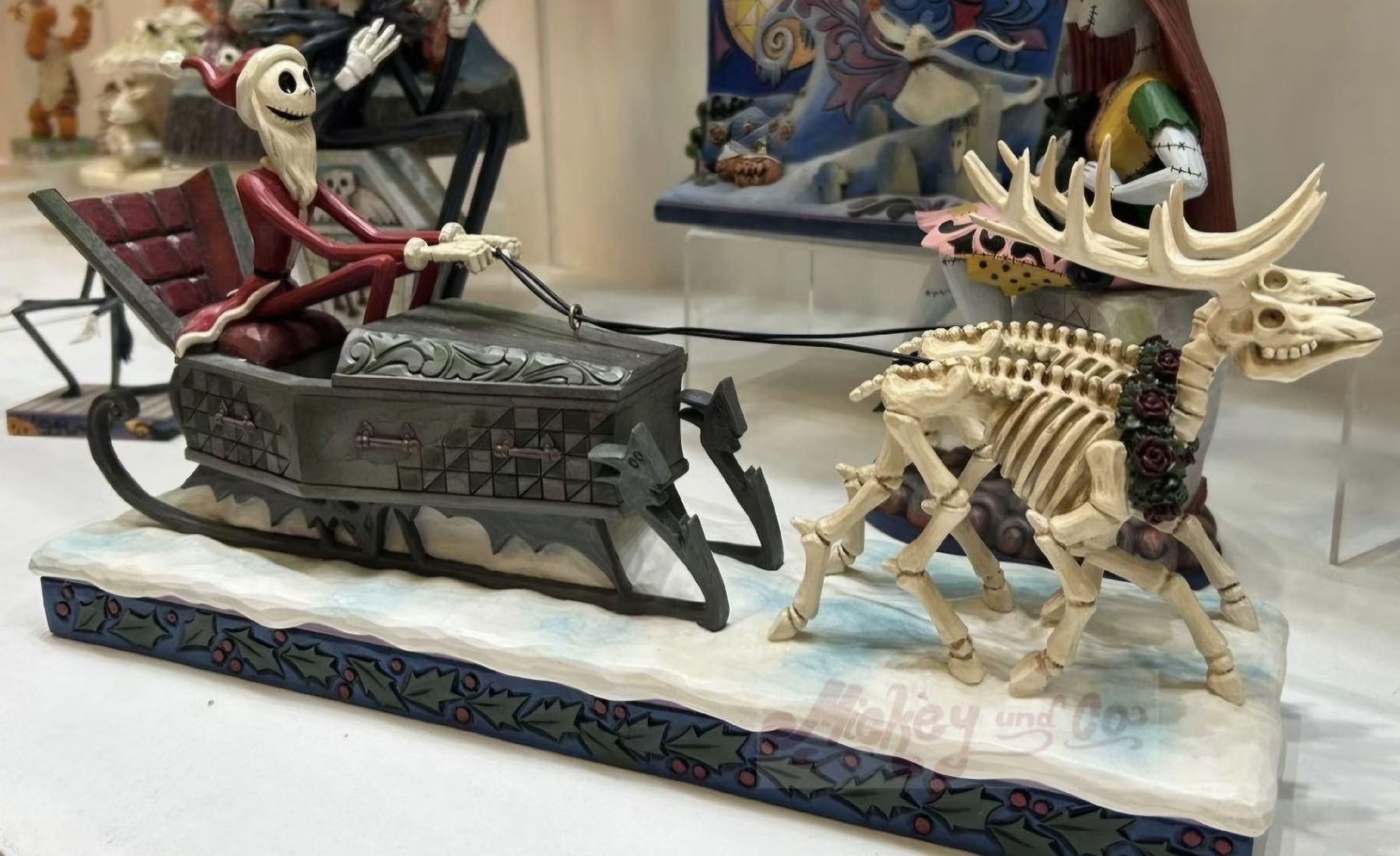 Disney Statuette: Disney jim shore Jack skeleton – Nuovo e nell'imballaggio originale da Saxon venduto da 2005sylvester 6