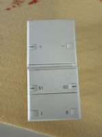 Feller Zeptrion Lichtschalter 2x Tasten 1K neu