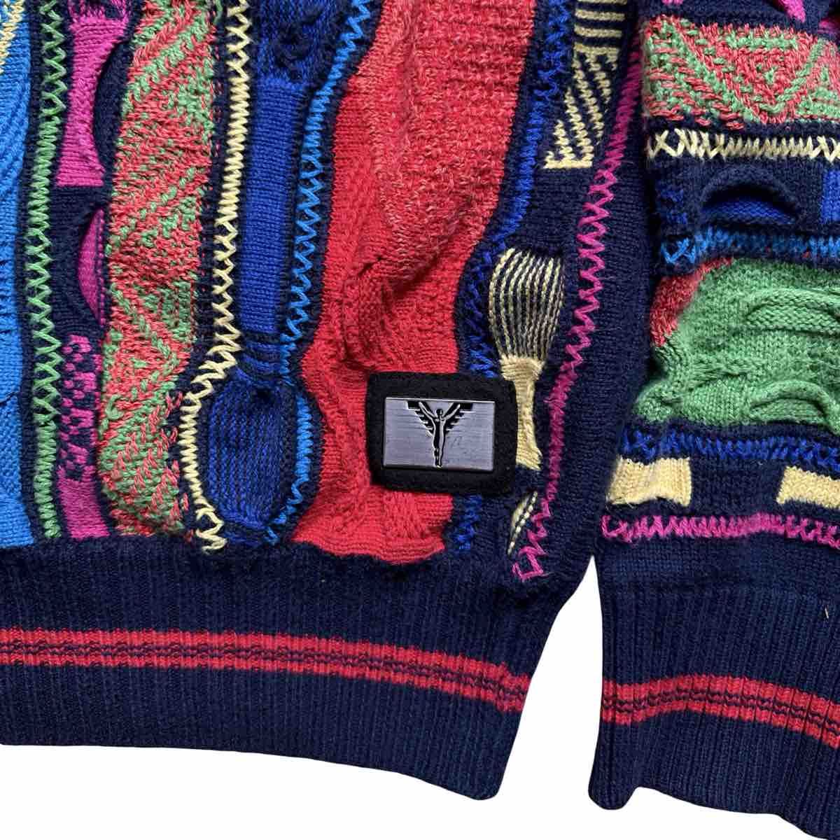 Carlo Colucci Pullover & Sweatshirts: Carlo Colucci Multicolor Knit Sweater – Gebraucht aus Basel von Ankerkettenring 3