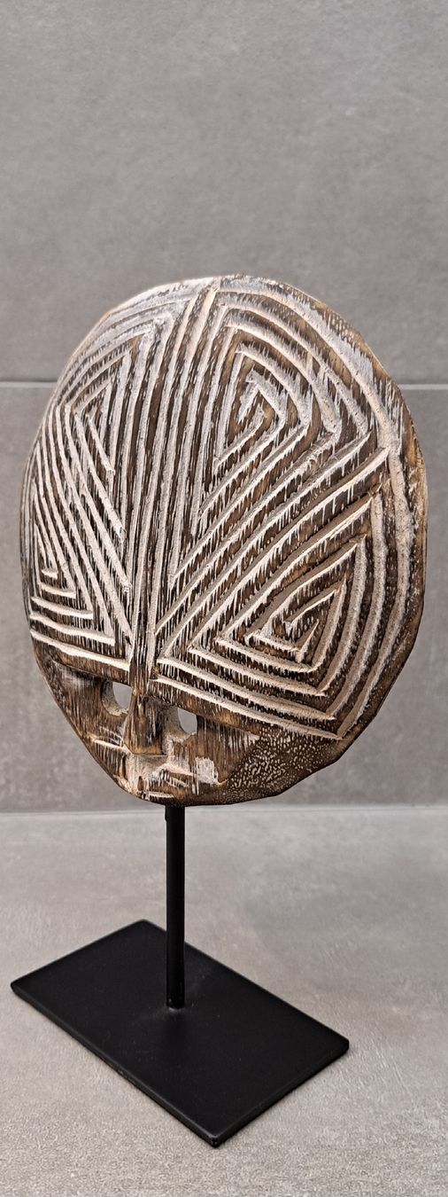 Maschere: Masque indigène de Sumbawa – Nuovo e nell'imballaggio originale da St-Aubin-Sauges venduto da Rrrrrrrrrrr