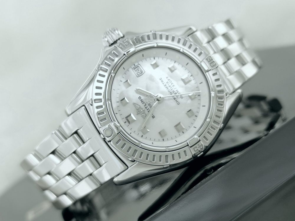 Breitling Orologi: Breitling Callistino Lady neuwertig ab Revision ref.A72345 – Nuovo (secondo la descrizione) da Nottwil venduto da Kaufen003 1