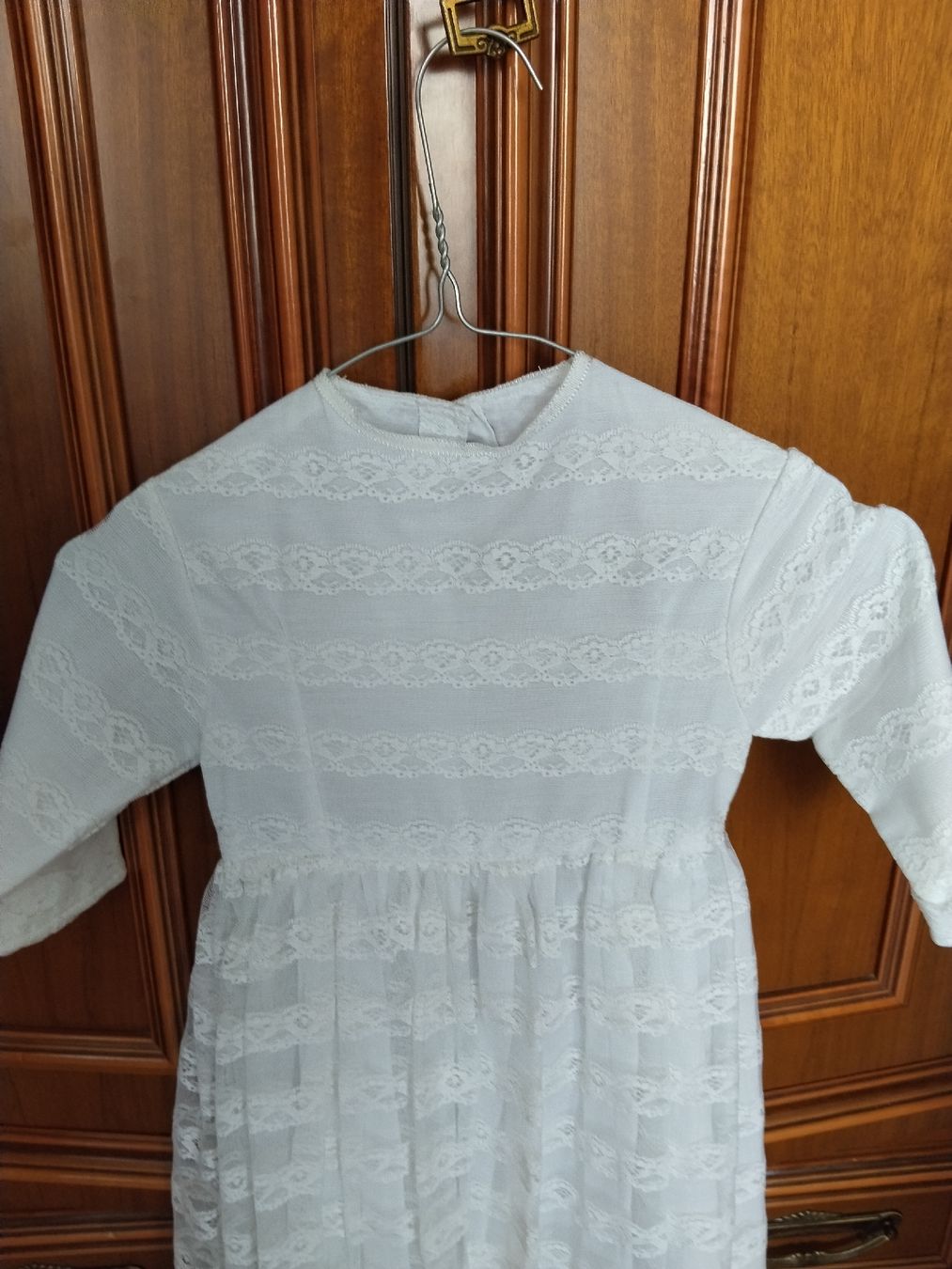 Vestiti & Gonne: Taufe Kleid und Set, selbstgenäht – Nuovo e nell'imballaggio originale da Thal venduto da fabbbi 1
