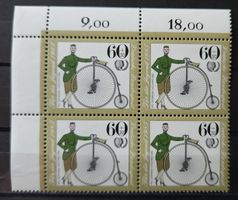 Deutschland-Mi 1243 Viererblock ** (8)