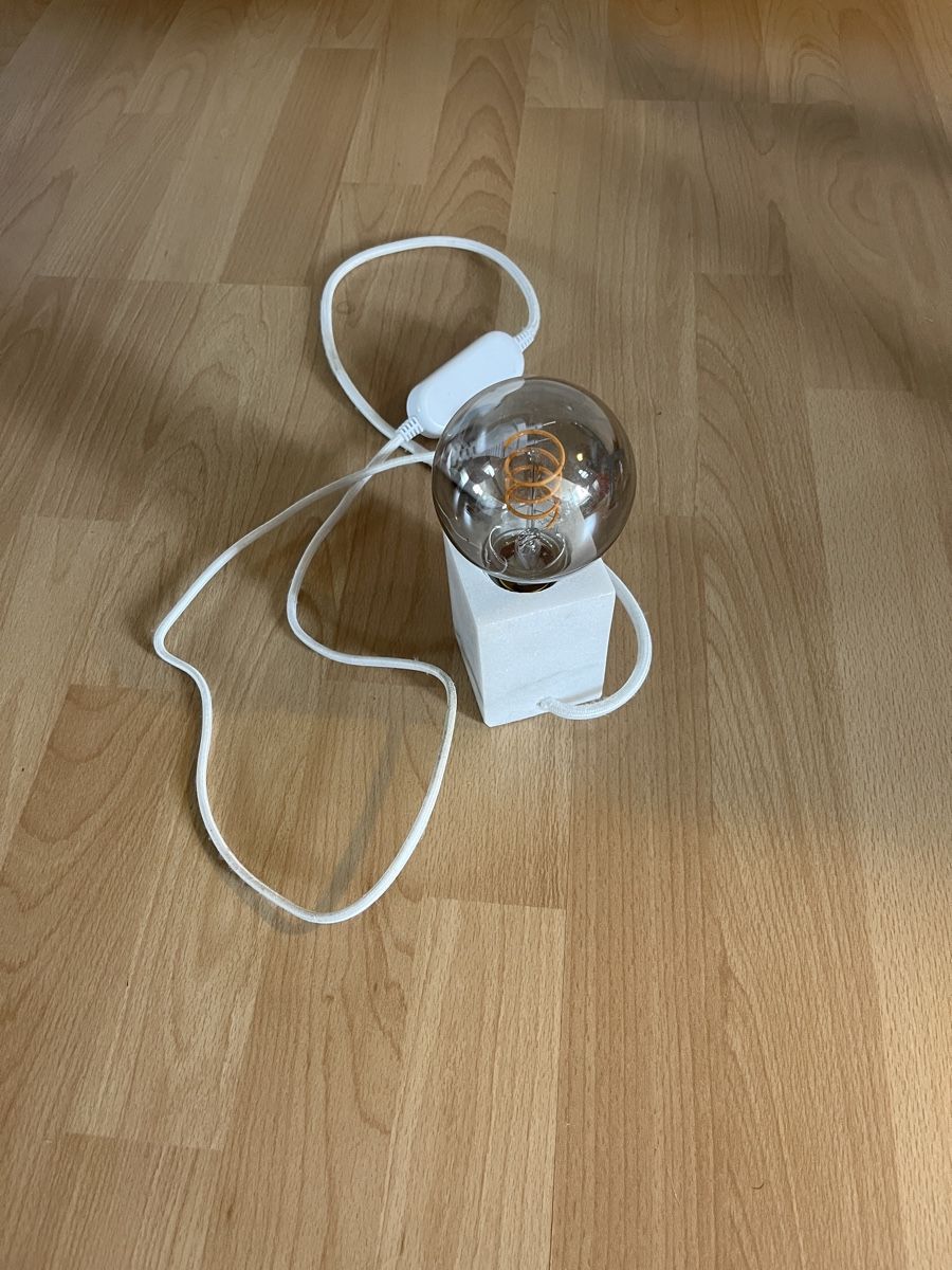 Lampade: Tischlampe Marmor dimmbar – Usato da Bern venduto da Nina_Lou