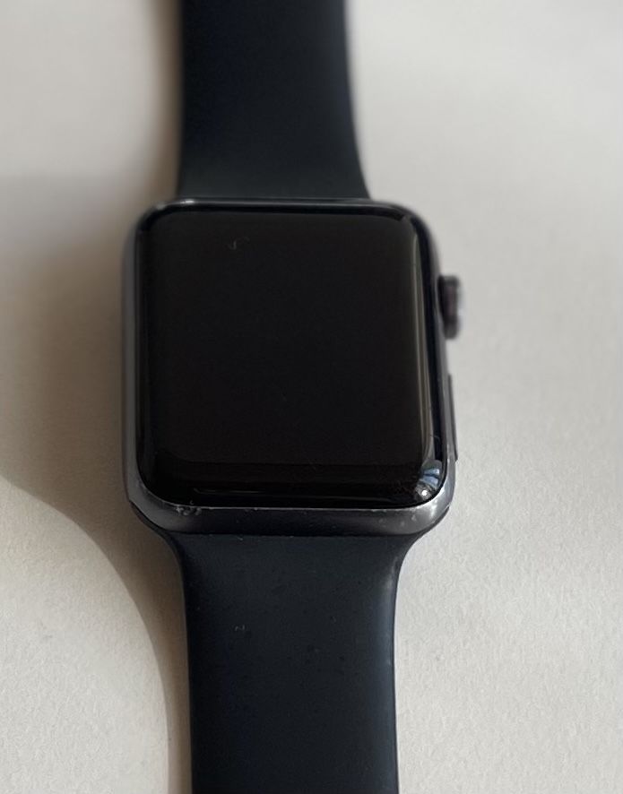 Apple Smartwatch: Apple Watch Series 3, 42mm, Schwarz – Gebraucht aus Zürich von ansch13 3