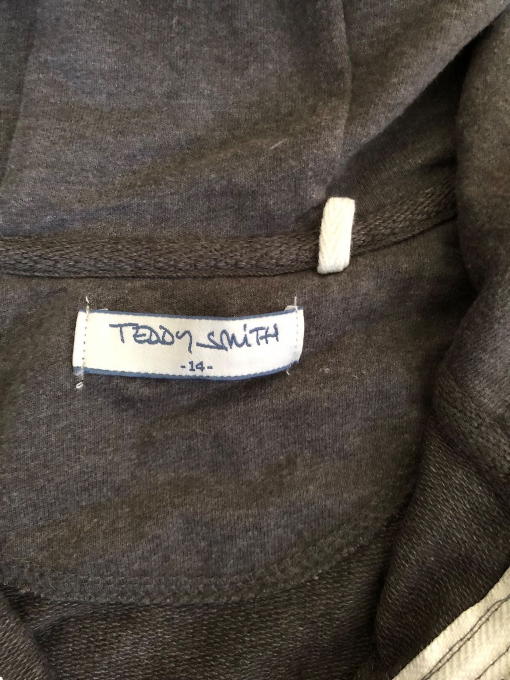 Giacche & Cappotti: KAPUZENJACKE grau TEDDY SMITH – Usato da Wattwil venduto da jopara 1