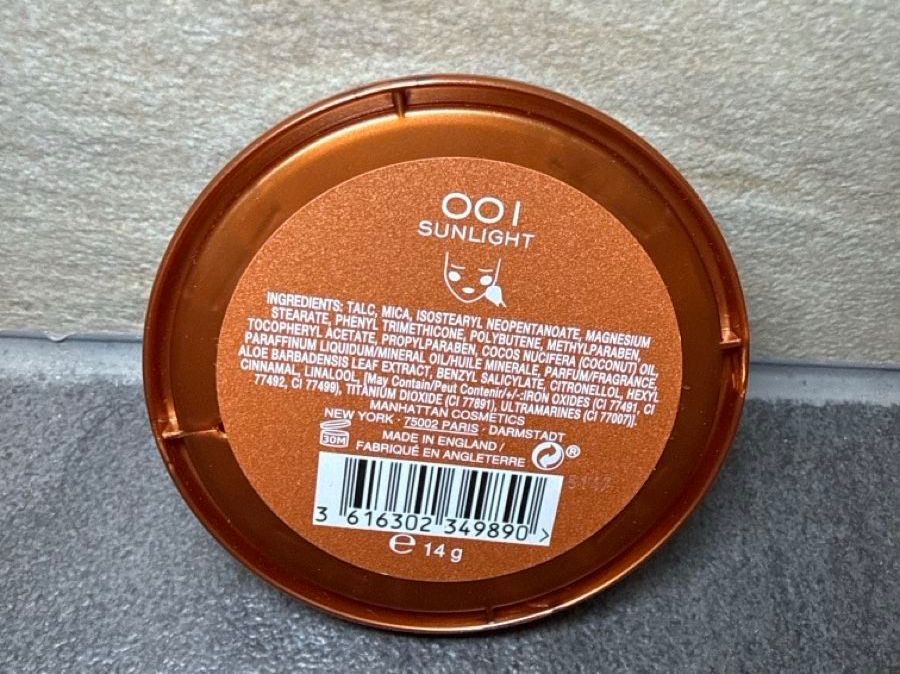 Make-up: Manhattan NATURAL BRONZER – 001 SUNLIGHT – Nuovo (secondo la descrizione) da Otelfingen venduto da Gasolino 1