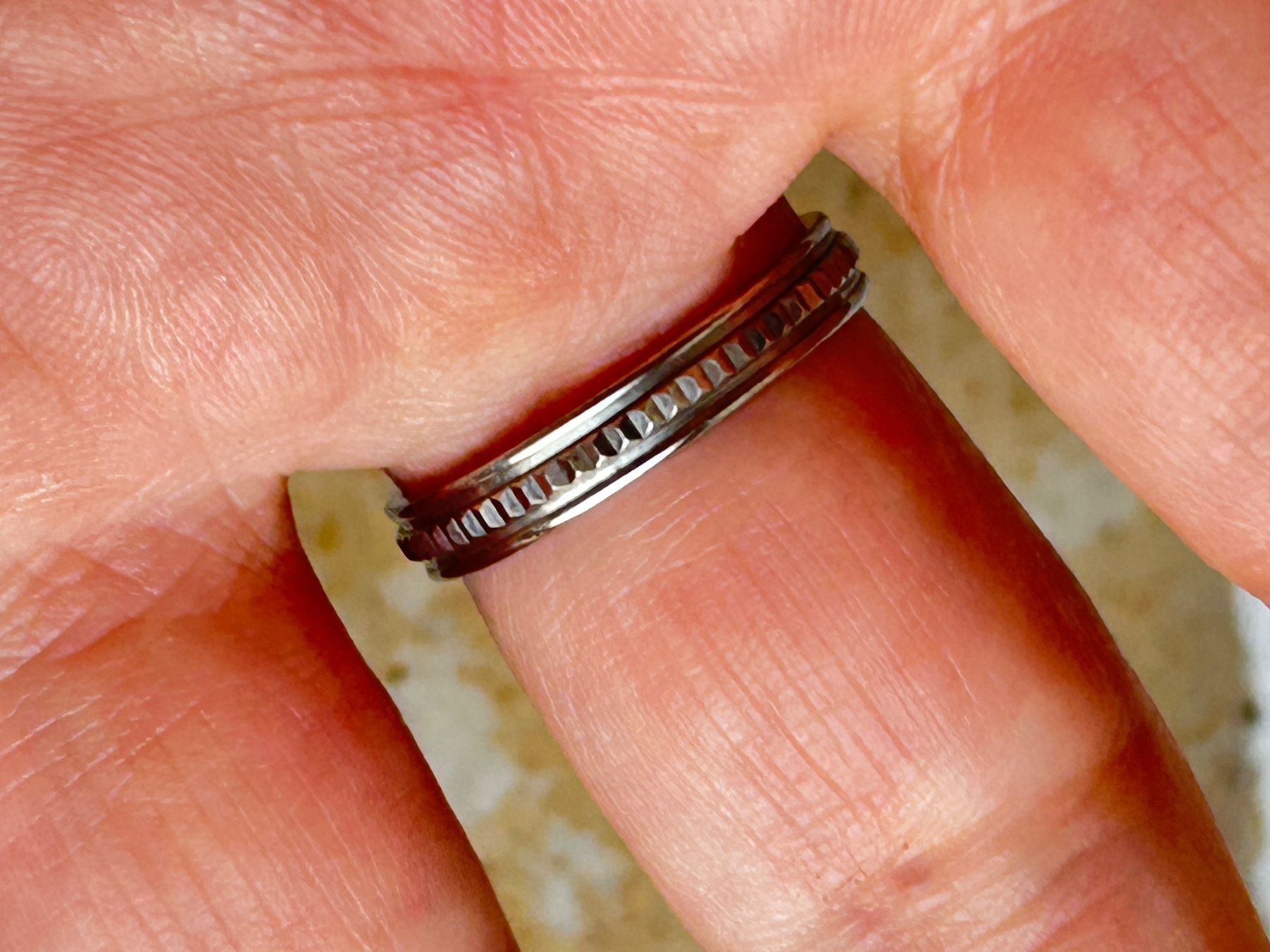 Ringe: Silberner Ring Discomuster Grösse 59 – Gebraucht aus Laufen von Bellavitaboom 2