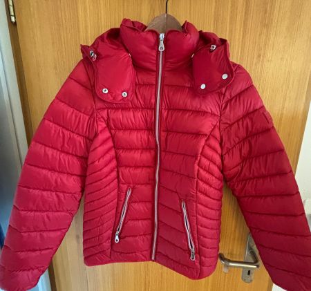 Street One Steppjacke rot Grösse 34 / 36 wenig gebraucht