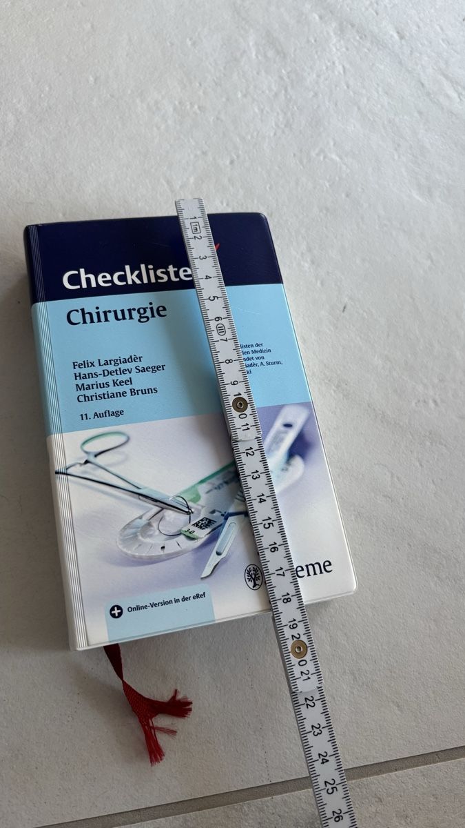 Libri: Checkliste Chirurgie 11. Auflage – Usato da Seengen venduto da sa_land 6