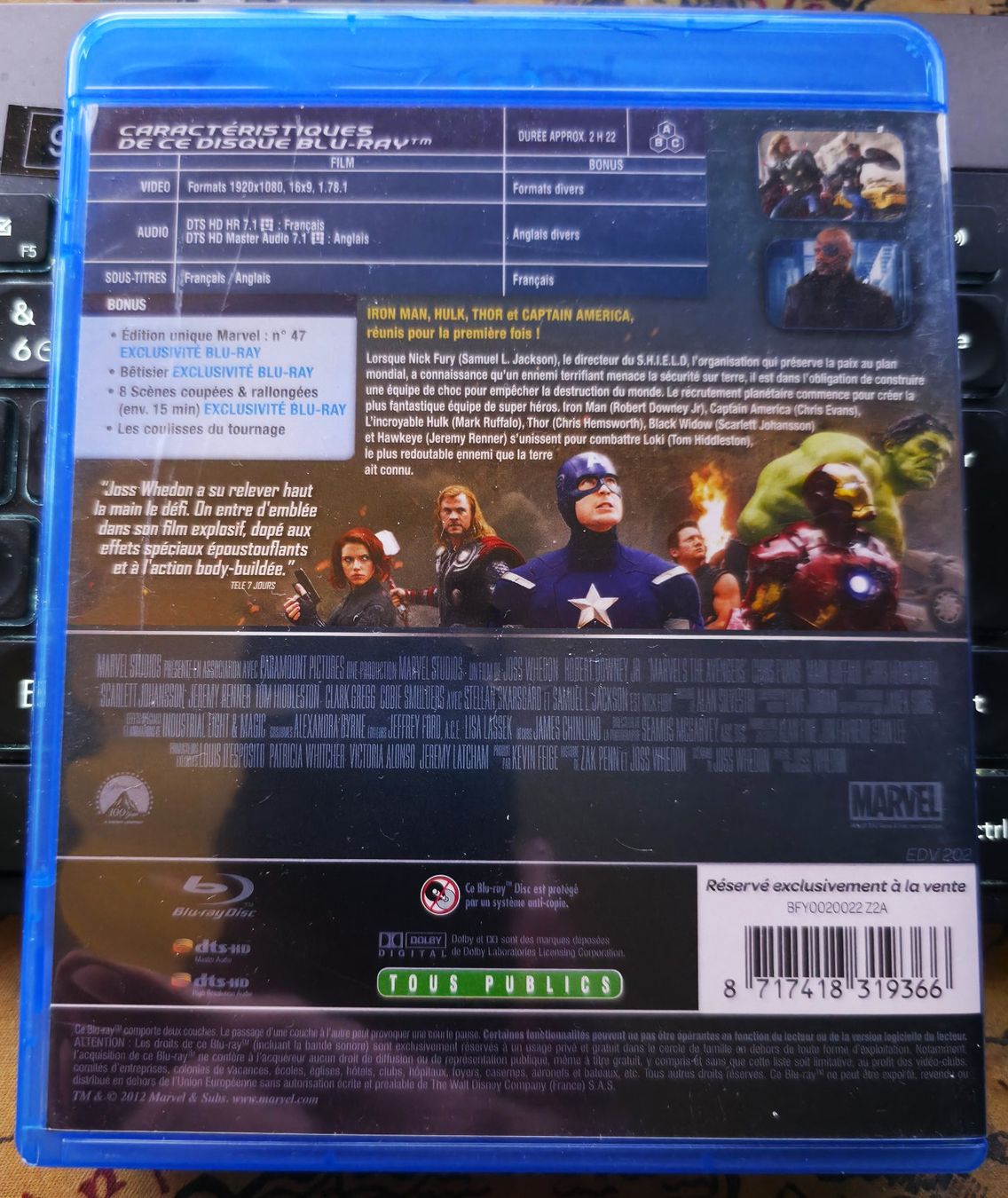 Alle DVDs: Avengers (2012) - Blu-ray – Gebraucht aus Semsales von __Florian__ 2