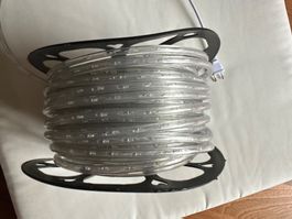 LED Lichtschlauch 50 Meter mit Eurostecker und Schalter