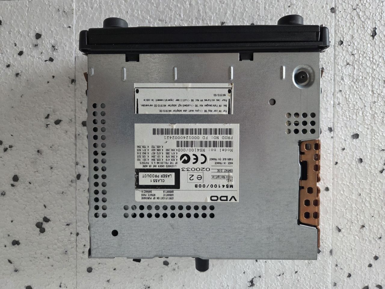 Lecteur multimedia & Streamer: VDO dayton MS 4100 Navigation & Audio System 4x40 W – Défectueux à Langwiesen par ICDA 3