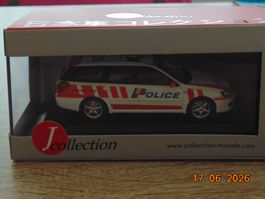 JCollection Subaru Legacy Wagon Genf Polizei 1:43 OVP
