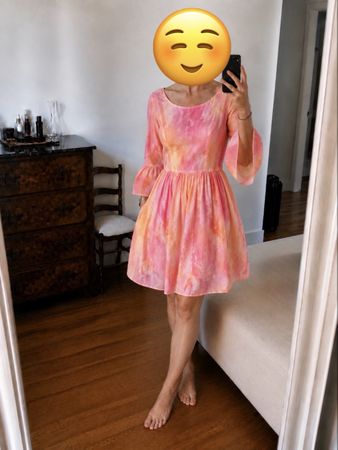 Robe Soi Paris « Noctambule Aurore » 100 % soie - Neuve T.38
